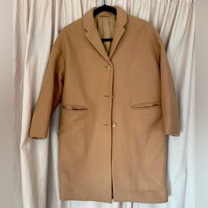 Everlane Cocoon Coat Camel Size 00